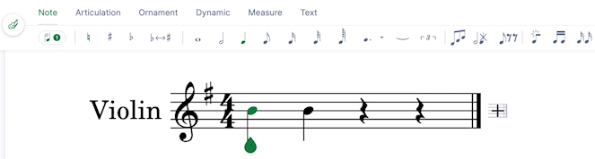 Cycle between the different accidentals