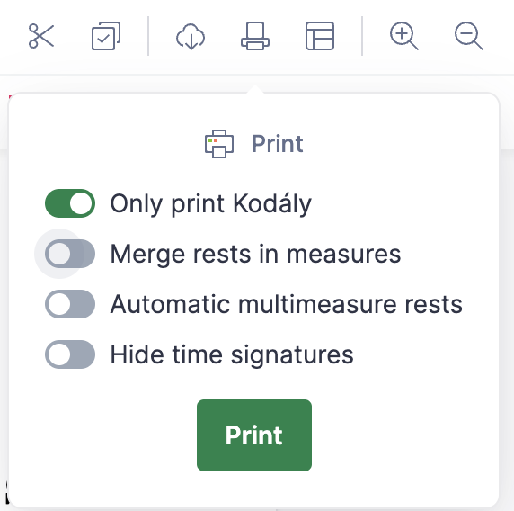 Transposed Kodály