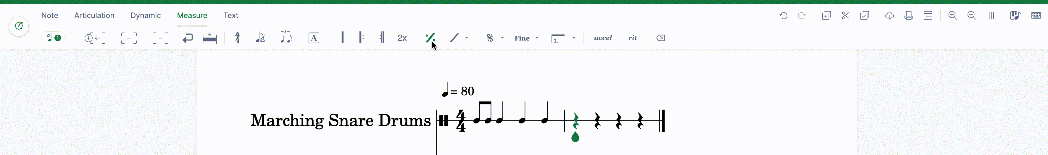 Measure Repeat