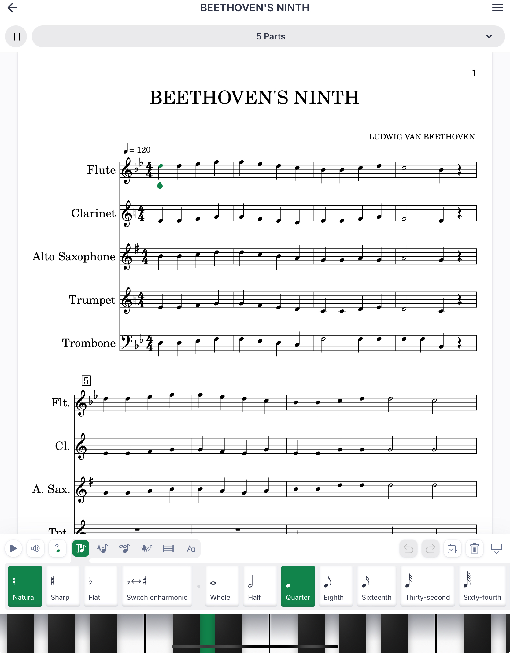 Flat Web App: Mobile & Tablet version