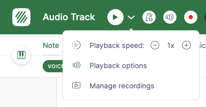 Play > Add a new recording