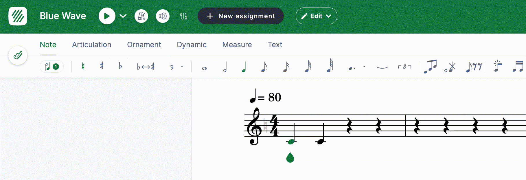 Tie notes