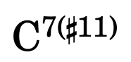 C7#11