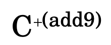 C+add9