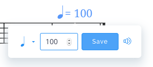 Changing a tempo mark