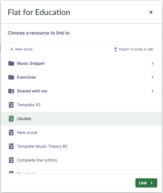 Canvas content picker