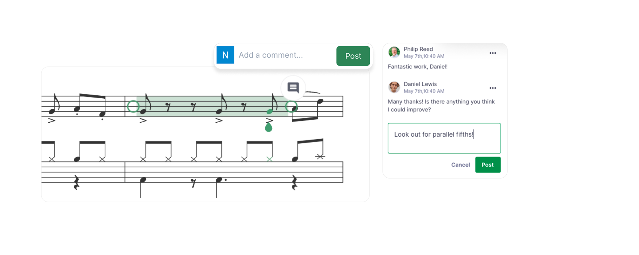 Assign work to individual students or groups