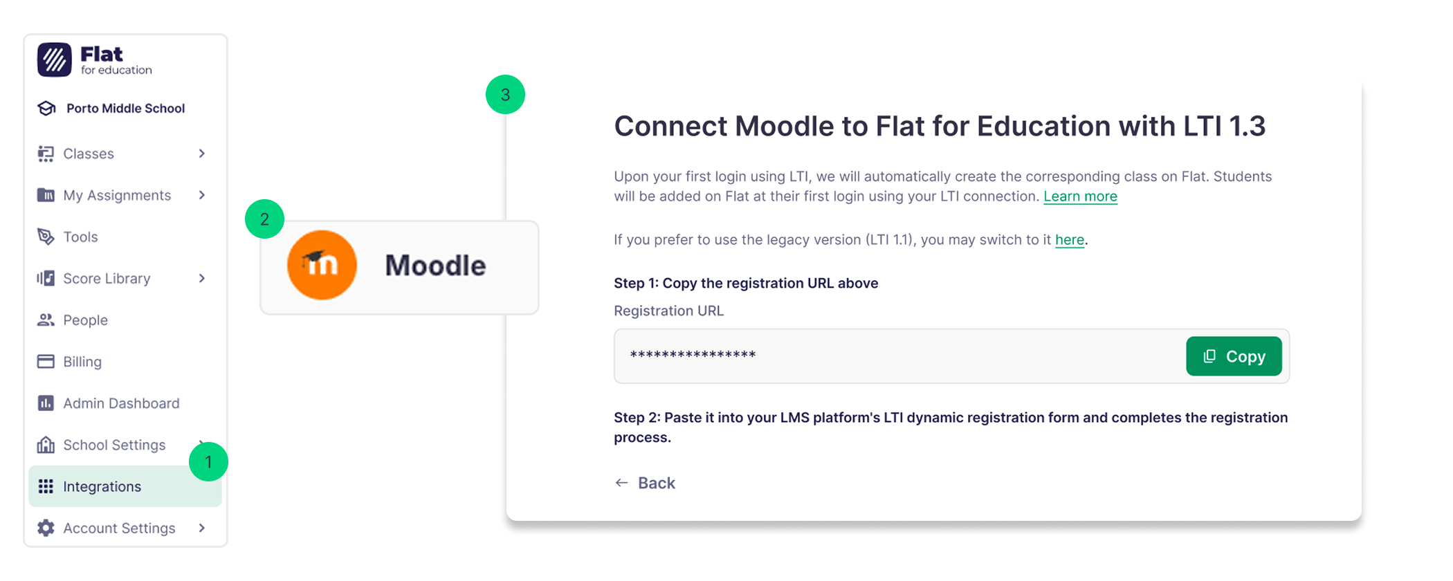 Add configuration URL
