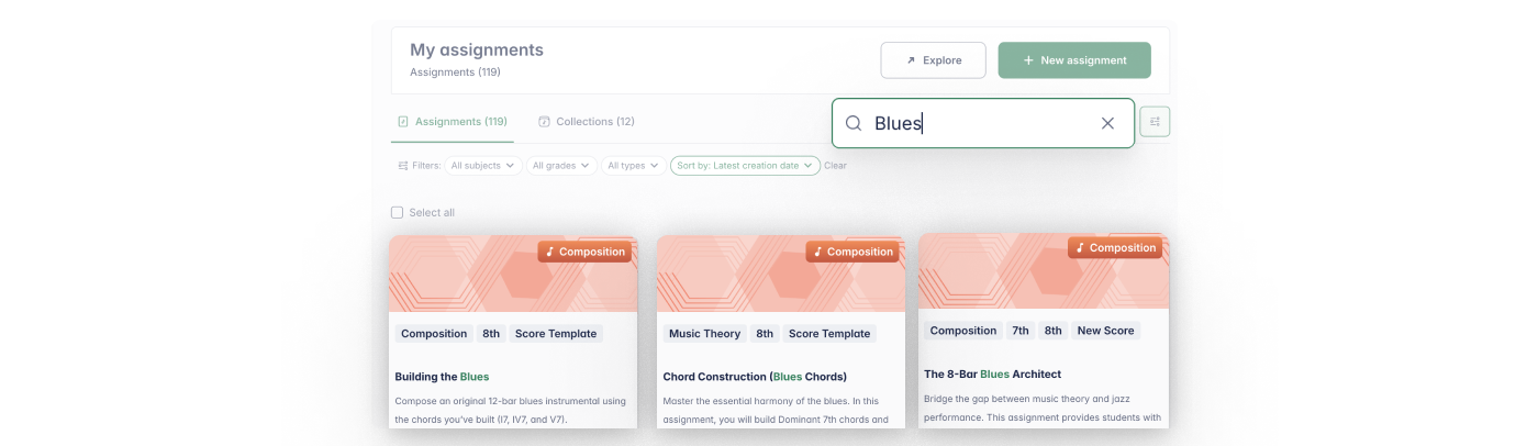 Resource Library search