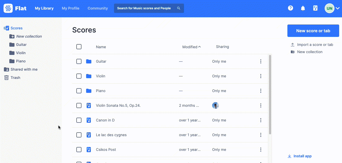 Delete and recover content