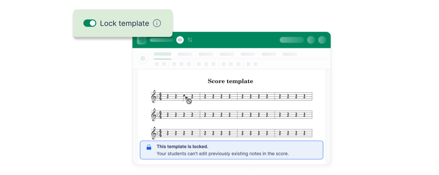 Template Lock extra option