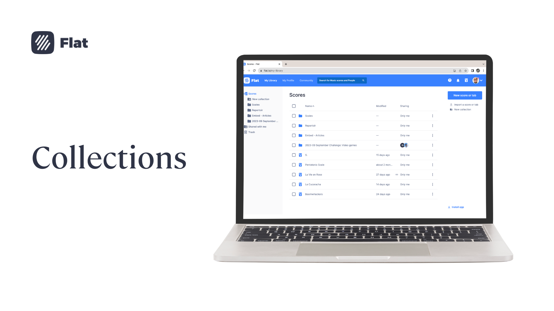 How to create collections
