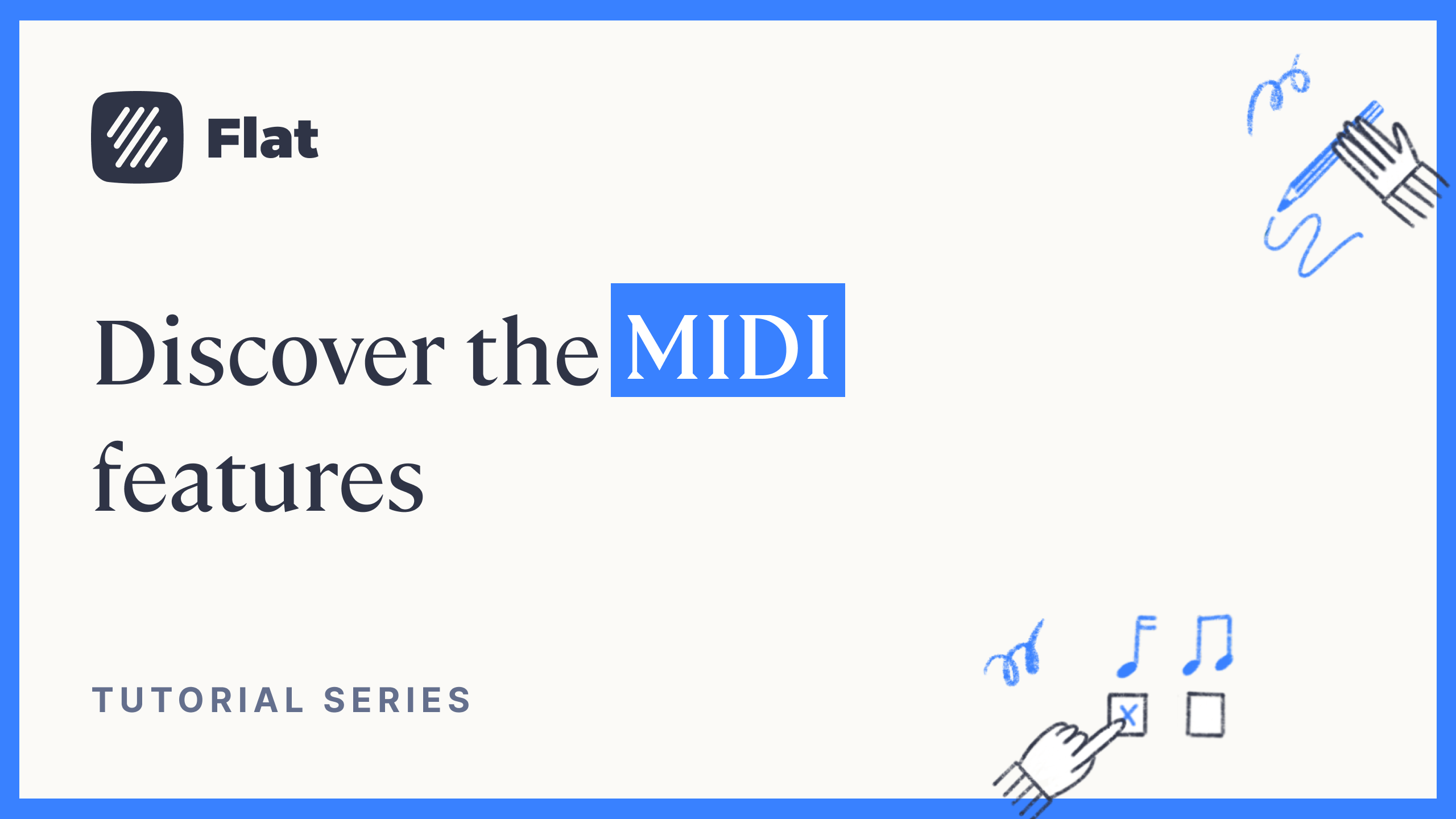 MIDI writing
